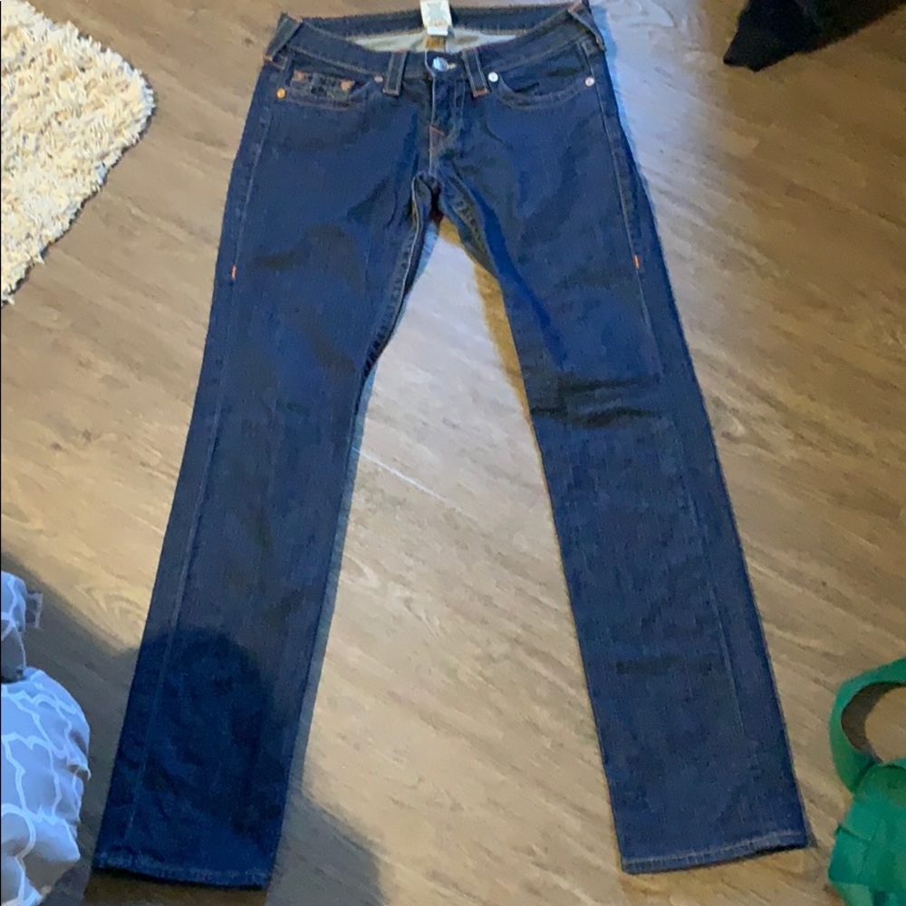 True Religion straight leg